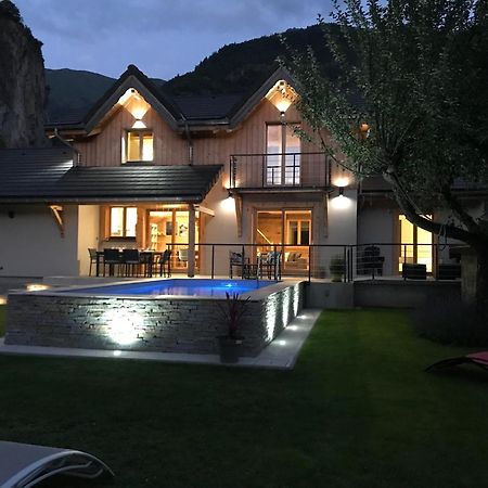 Chalet Barbara With Swimming Pool In The Heart Of Oisans Le Bourg-dʼOisans Exterior foto